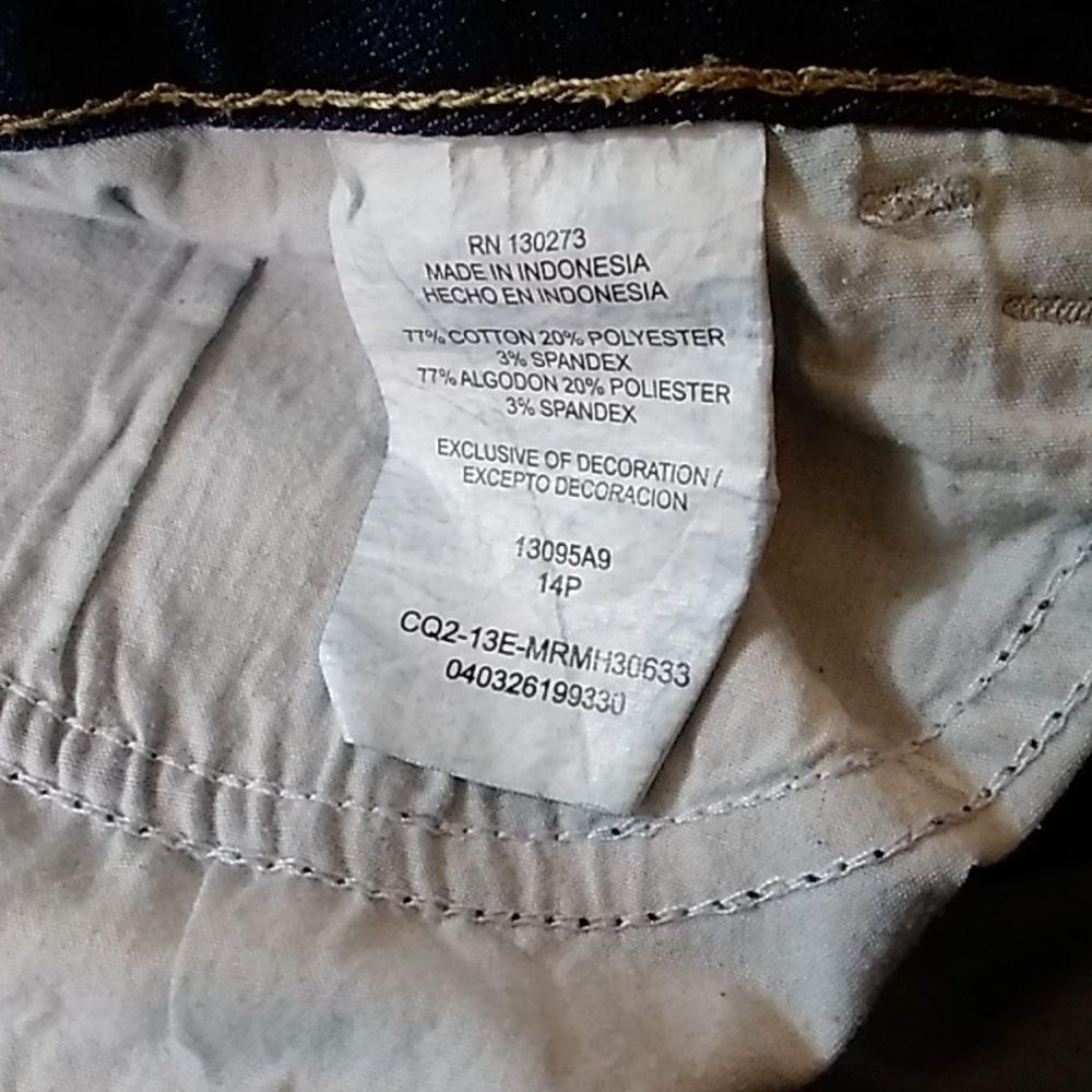 Vintage Readers By Lee Women's Jeans Size 14P - Picture 6 of 13